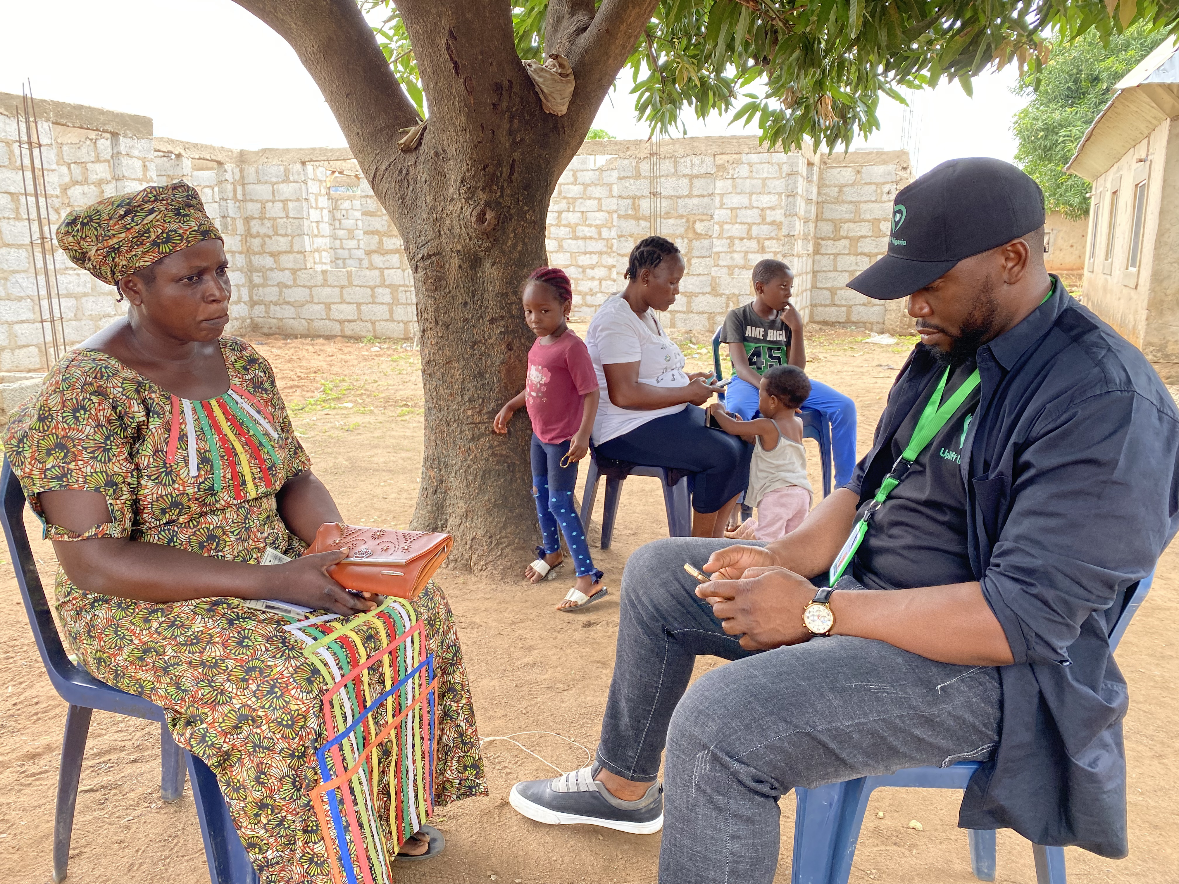 Happy children benefiting from Uplift Nigeria